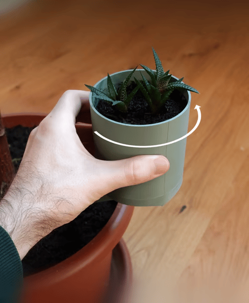 🪴Rotating Drainage Planter – Smart Spin Design for Healthier Plants 🌿