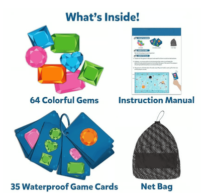 🌊 SEEK & SPLASH – The Ultimate Underwater Adventure Game! (💎Includes 64 Colorful Gems)