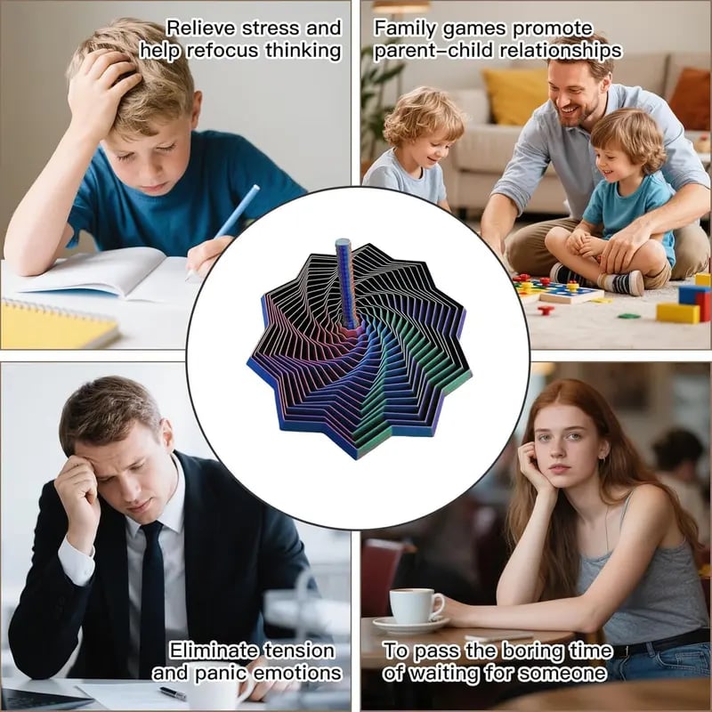 🎄 3D Printed Expanded Sensory Fidget Star – Perfect Christmas Gift! 🎁