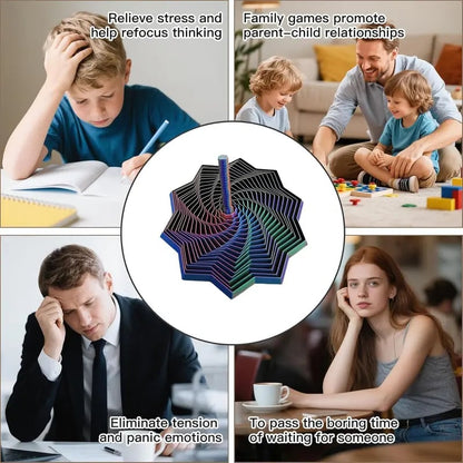 🎄 3D Printed Expanded Sensory Fidget Star – Perfect Christmas Gift! 🎁