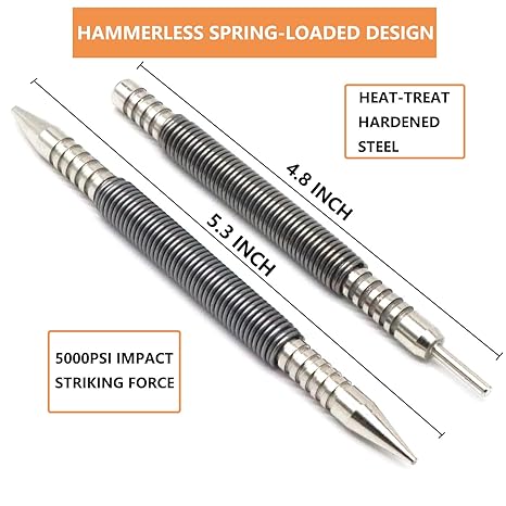⚡️FLASH SALE 49% OFF -Hammerless Nail Set Punch-Buy 3 Free Shipping🔥