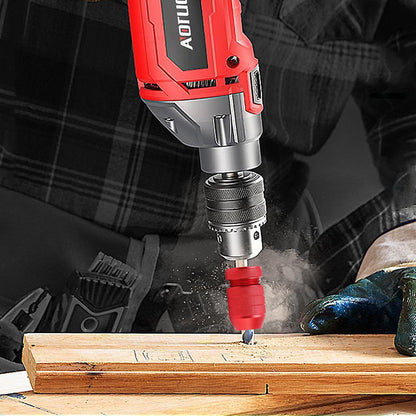 🔥🛠️Professional Drill Depth Stop Kit (2Pcs) - 💪Heavy-Duty Aluminum Alloy | Perfect Depth Control Every Time | Woodworking Essential