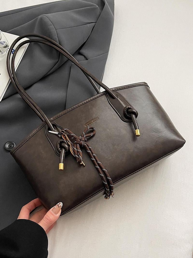 ⏰Last 4 hours Sale: Save 50%-👝Women's Elegant Solid Color Large Capacity Shoulder Bag