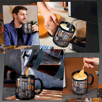 ☕🔧 Funny Coffee Mug with Mechanic Toolbox Design – The Perfect Gift