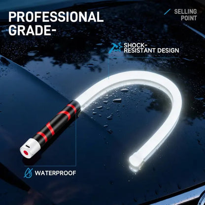 🔥Bendable Flexible LED Work Light💡: Your Professional Light for Narrow Spaces 🛠️(4000K Color Temperature | 44" Shape-Holding | Hands-Free)