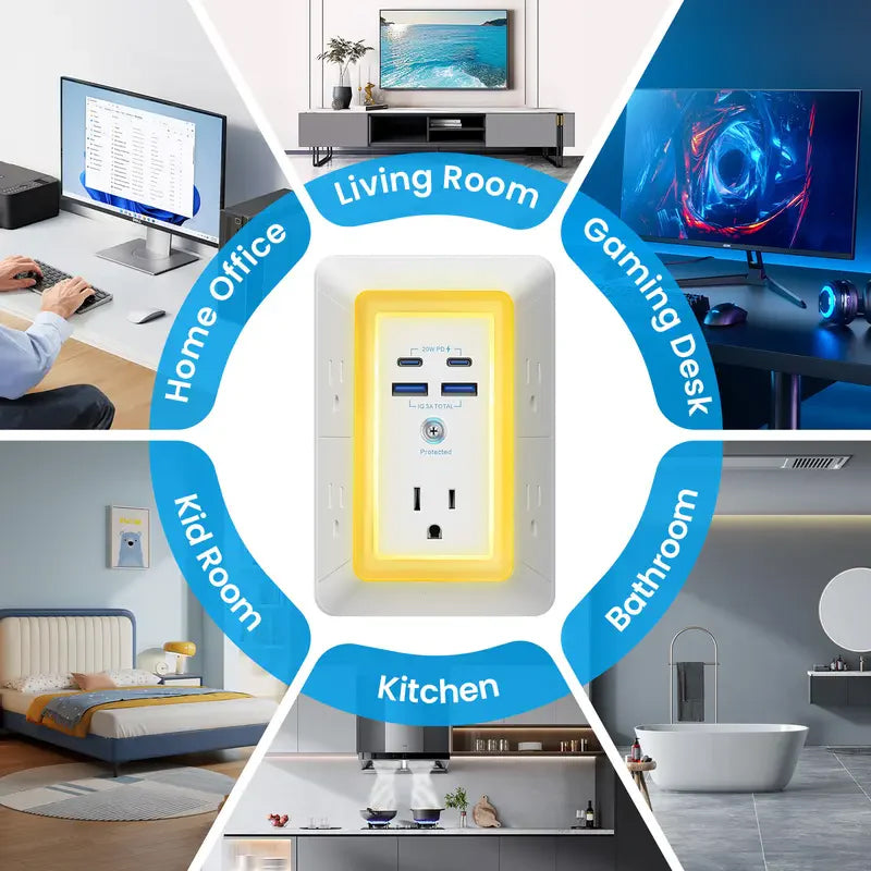 Brightplume ™ Product upgrade🔥9-in-1 Power Station