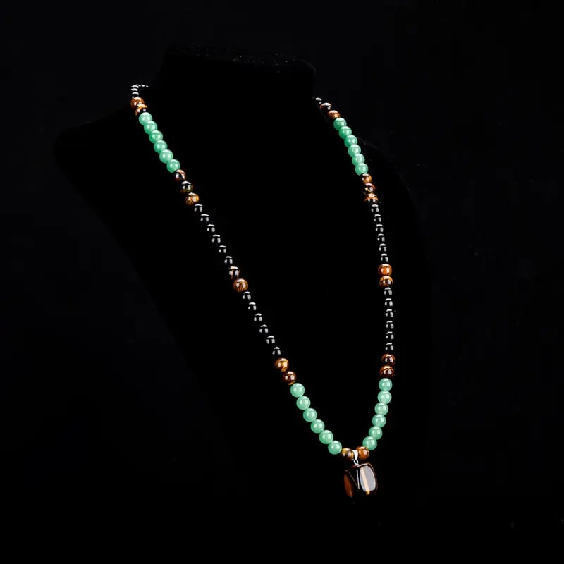 ⏰Last 4 hours Sale: Save 50%-✨Money Attraction Bracelet with Green Aventurine and Tiger Eye