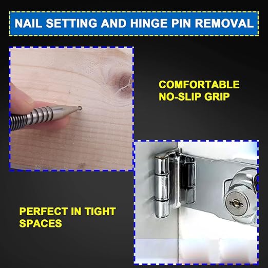 ⚡️FLASH SALE 49% OFF -Hammerless Nail Set Punch-Buy 3 Free Shipping🔥