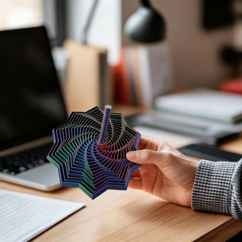 🎄 3D Printed Expanded Sensory Fidget Star – Perfect Christmas Gift! 🎁