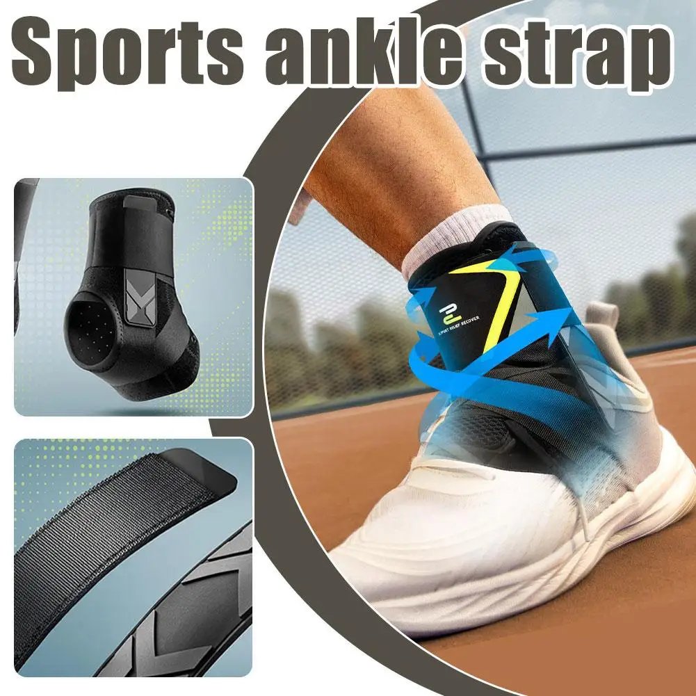 🔥Instant-Fit Ankle Support Brace – Side Stabilized, No Slip🎯