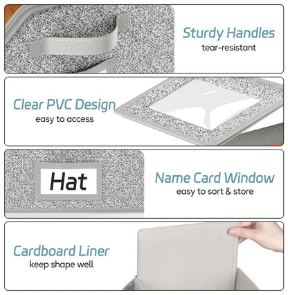 Stackable Hat Storage for Baseball Caps