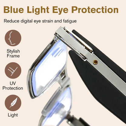 🔥Limited Time Discount-Foldable Anti-Blue Light Reading Glasses (With Free Case)