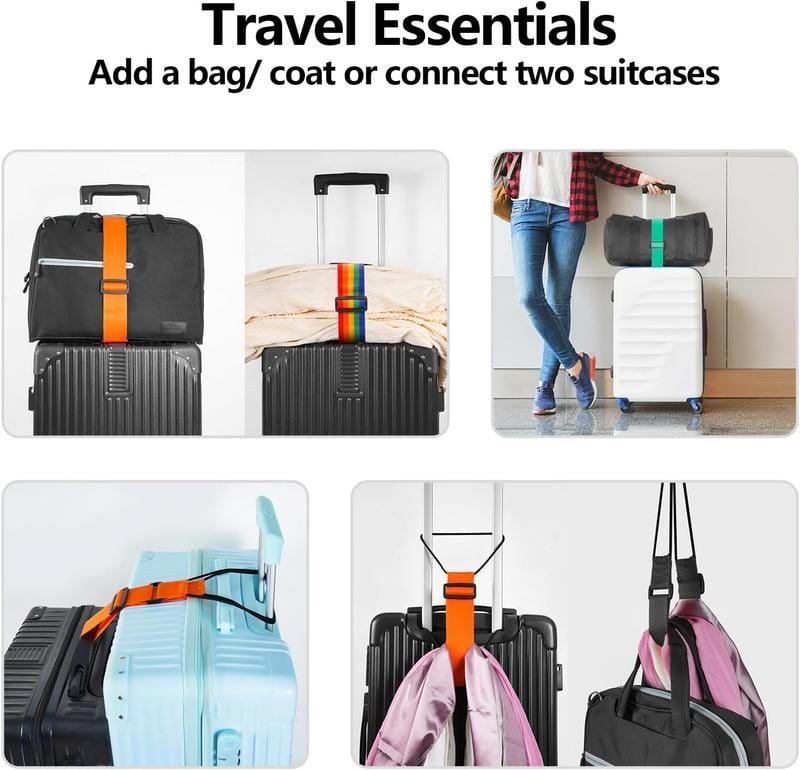 🔥Last Day 50% OFF - 💥Multi Use Strong Adjustable Luggage Connector Straps