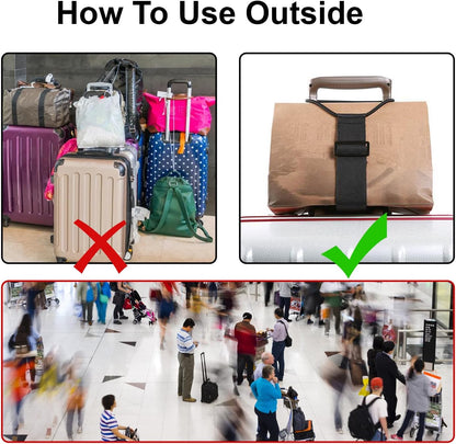 🔥Last Day 50% OFF - 💥Multi Use Strong Adjustable Luggage Connector Straps