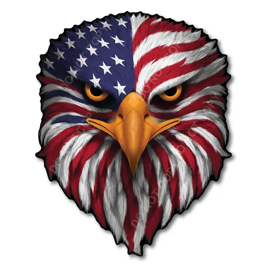 🔥Last Day 49% OFF - 🦅Reflective Eyes Eagle Decal