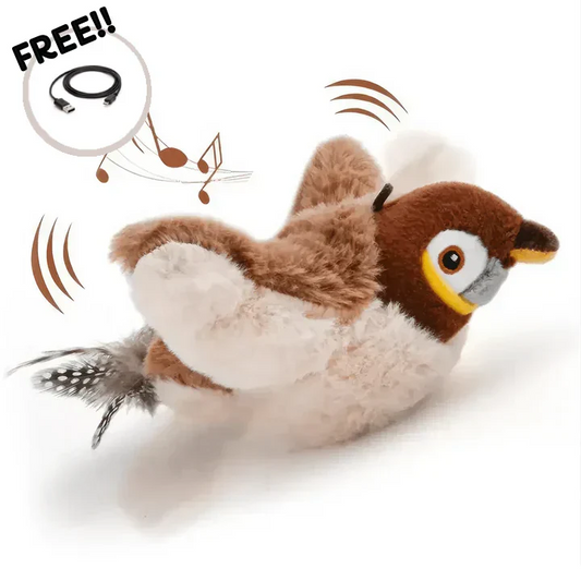🎁 Holiday Offer! Brightplume Soft Plush Bird Toy, Cozy Christmas Home Decor / Perfect Gift Idea 🎅