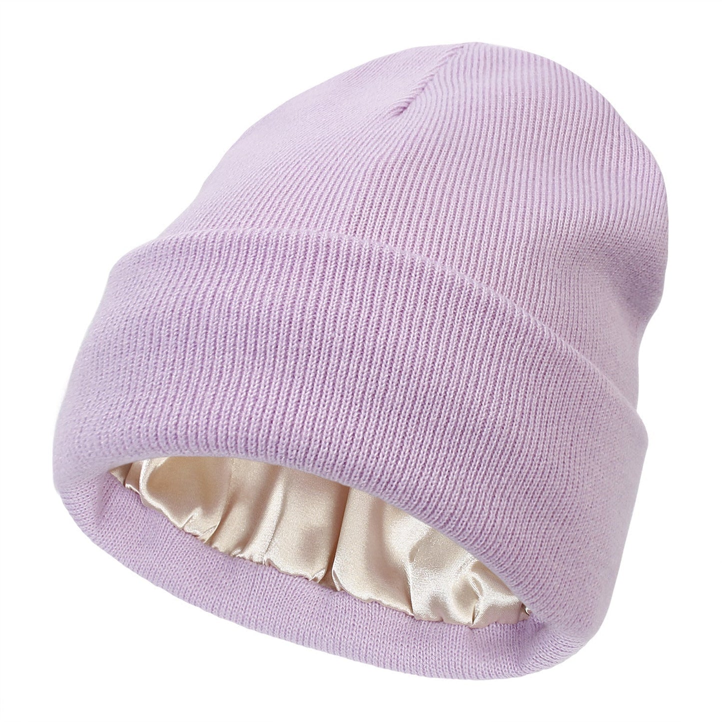 Satin-Lined Anti-Frizz Beanie