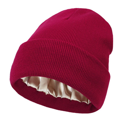 Satin-Lined Anti-Frizz Beanie